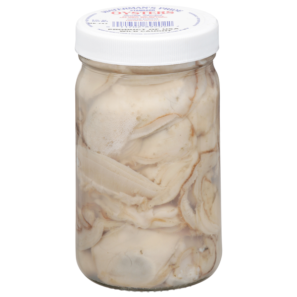 Waterman's Pride Wild Caught Shucked Standard Oysters Fresh
