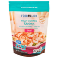 Food Lion Farm Raised Cooked Tail-On Peeled Small Shrimp 71-90 ct Frozen