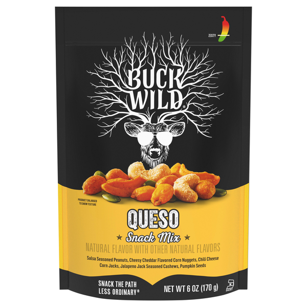 Buck Wild Zesty Queso Snack Mix
