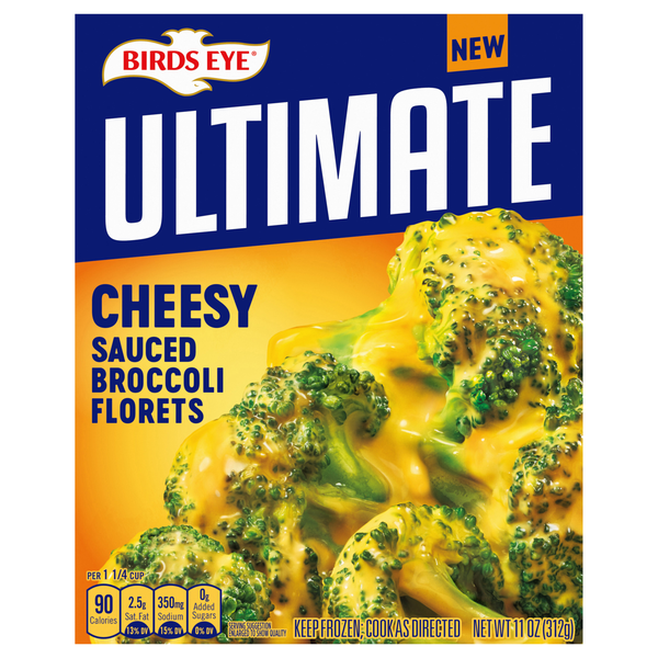 Birds Eye Ultimate Cheesy Sauced Broccoli Frozen