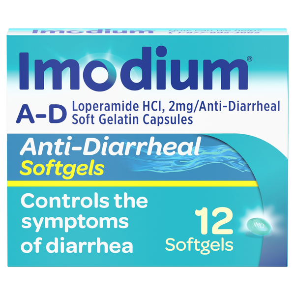 Imodium Anti-Diarrheal Softgels