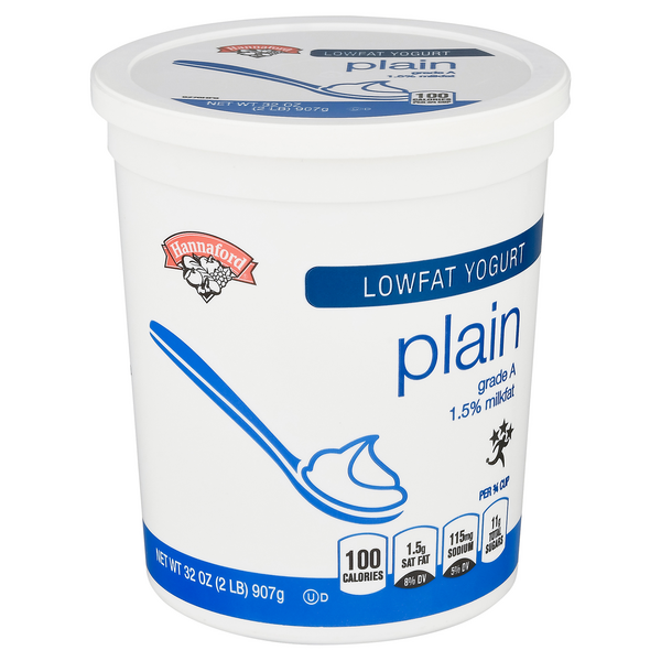 Hannaford Low Fat Plain Yogurt
