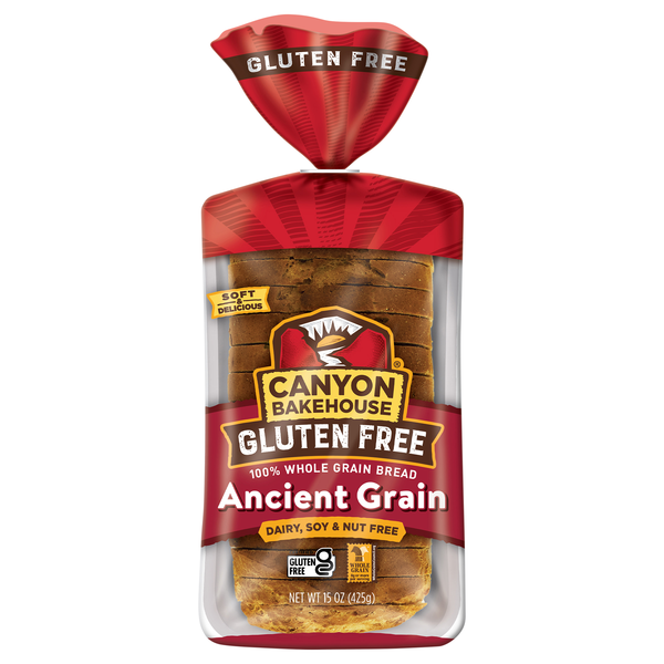 Canyon Bakehouse Gluten Free 100% Whole Grain Ancient Grain Sliced Bread
