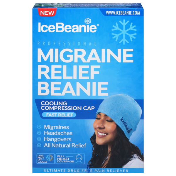 IceBeanie Fast Relief Professional Migraine Relief Beanie