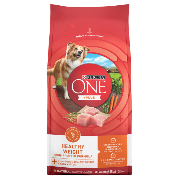 Purina ONE +Plus Healthy Weight High-Protein Turkey Adult Dry Dog Food