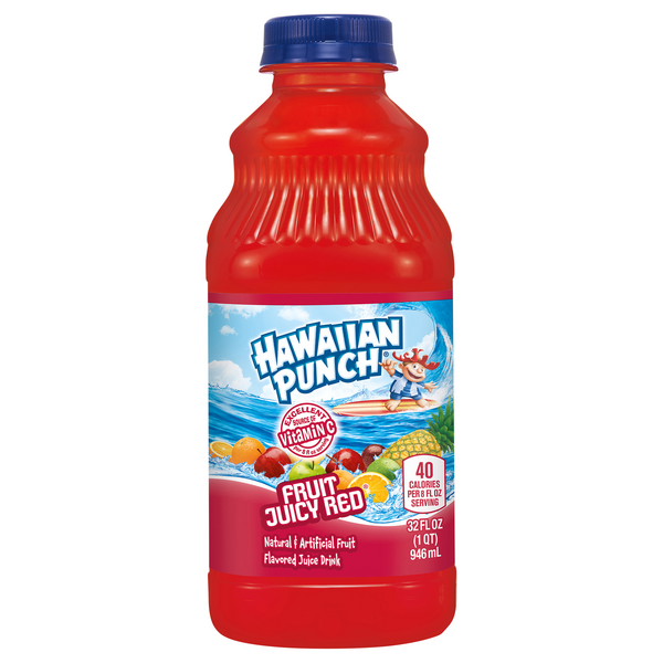Hawaiian Punch Fruit Juicy Red Juice Drink