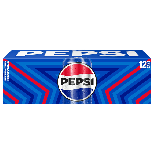 Pepsi Cola Soda - 12 pk