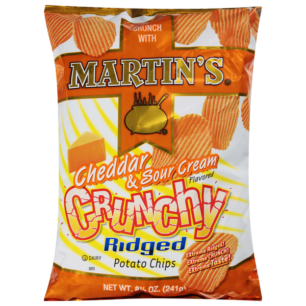 Martin's Crunchy Ridged Cheddar & Sour Cream Potato Chips