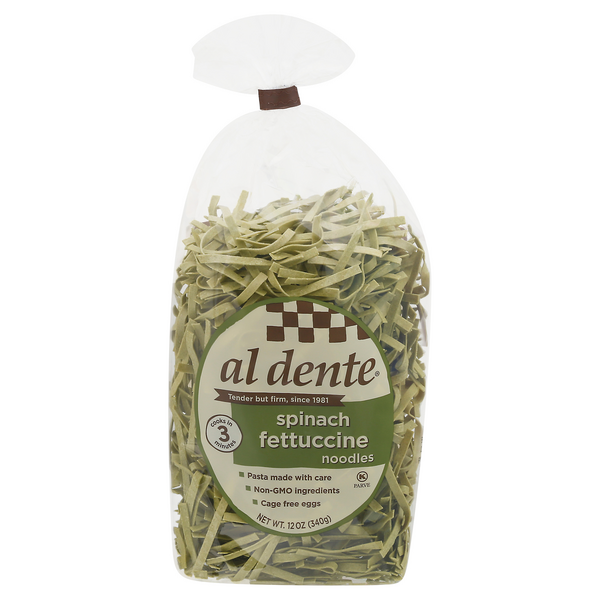 Save on Al Dente Fettuccine Noodles Spinach Order Online Delivery Giant