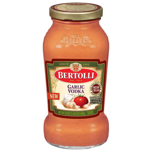 Bertolli Garlic Vodka Pasta Sauce