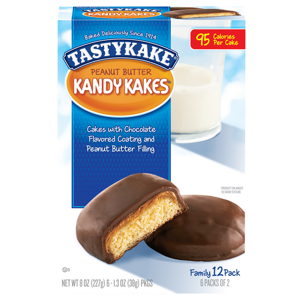 Save on Tastykake Kandy Kakes Peanut Butter 2 ea 6 ct Order Online