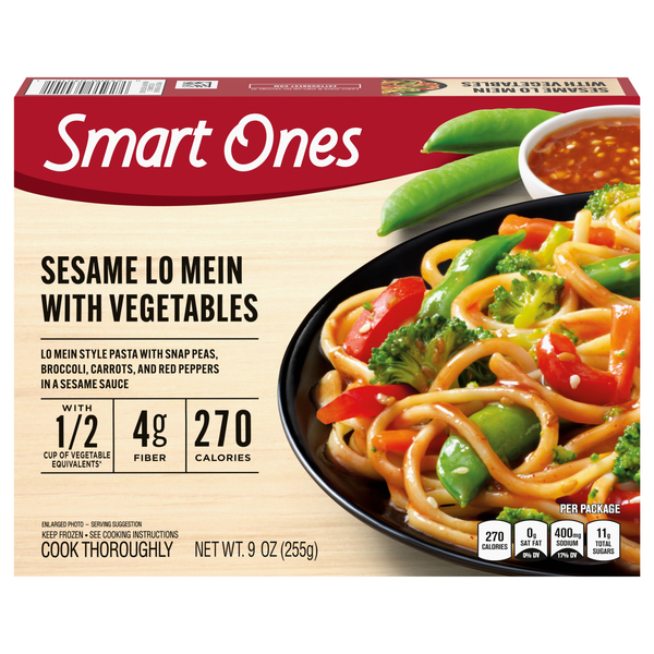 Smart Ones Sesame Lo Mein with Vegetables Frozen Meal