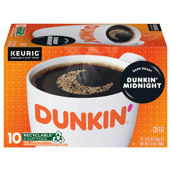 Dunkin' Dark Roast K-Cup Coffee Pods