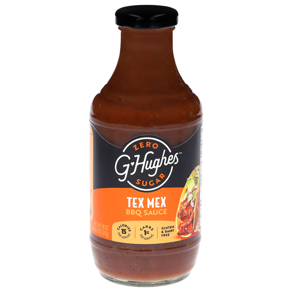 G Hughes Zero Sugar Tex Mex BBQ Sauce