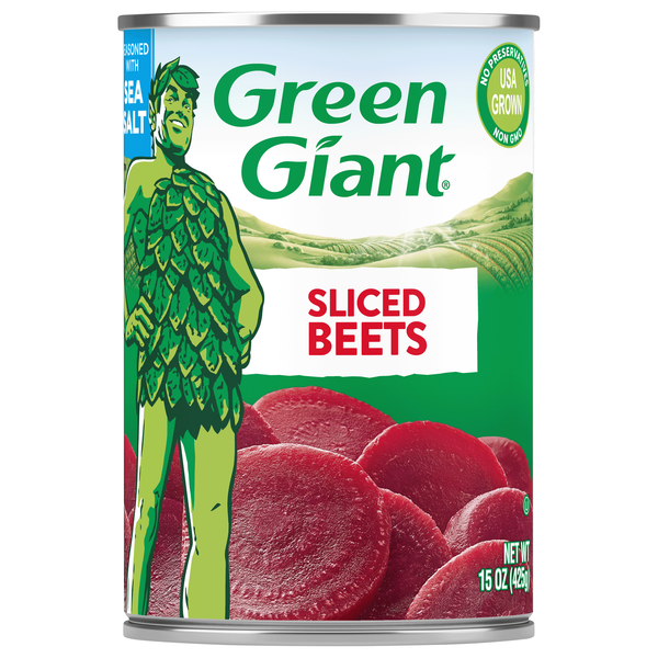 Green Giant Sliced Beets Seasoned with Sea Salt