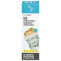 lunchskins Compostable Sandwich Zipper Bags