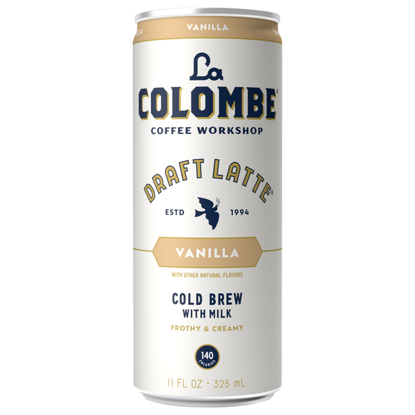 La Colombe Vanilla Draft Latte Coffee Beverage