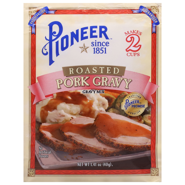 Pioneer Roasted Pork Gravy Mix Packet