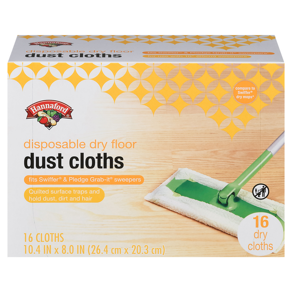 Hannaford Disposable Dry Floor Dust Cloths
