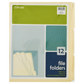 Top Flight File Folders Letter Size 1/3 Cut Manila 12 X 9.5 Inch