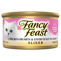 Fancy Feast Sliced Chicken Hearts & Liver Feast in Gravy Wet Cat Food