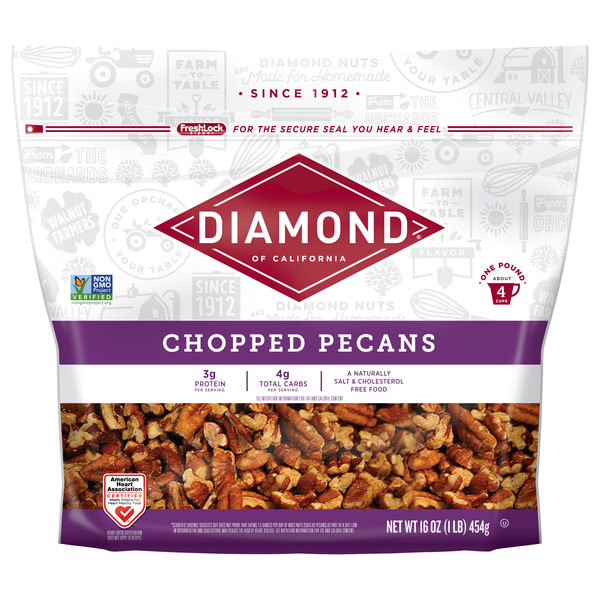 Diamond of California Chopped Pecans