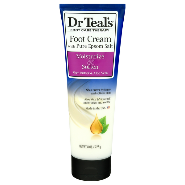 Dr. Teal's Foot Cream with Pure Epsom Salt