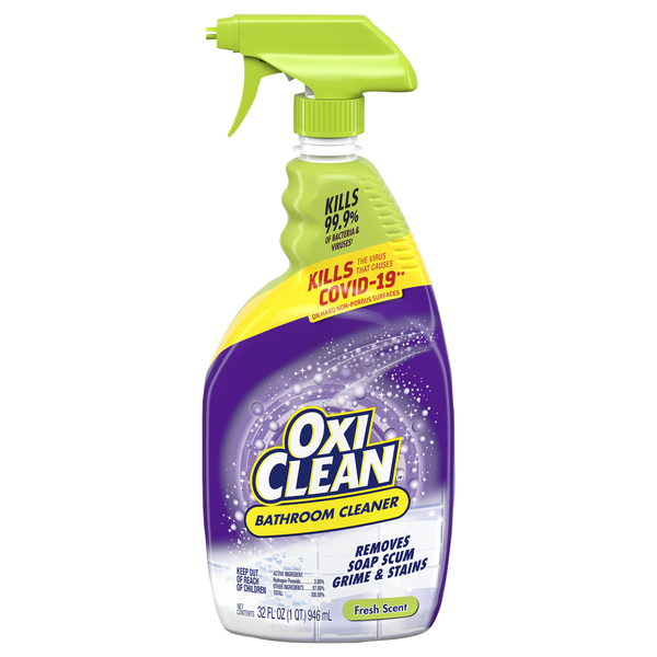 OxiClean Fresh Scent Bathroom Cleaner Trigger Spray