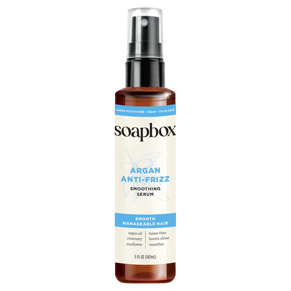 Soapbox Argan Oil Anti-Frizz Smoothing Serum