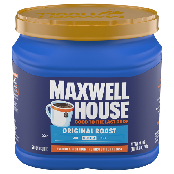 Maxwell House Original Medium Roast Ground Coffee