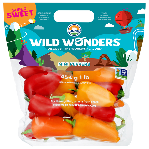 Sunset One Mini Sweet Peppers