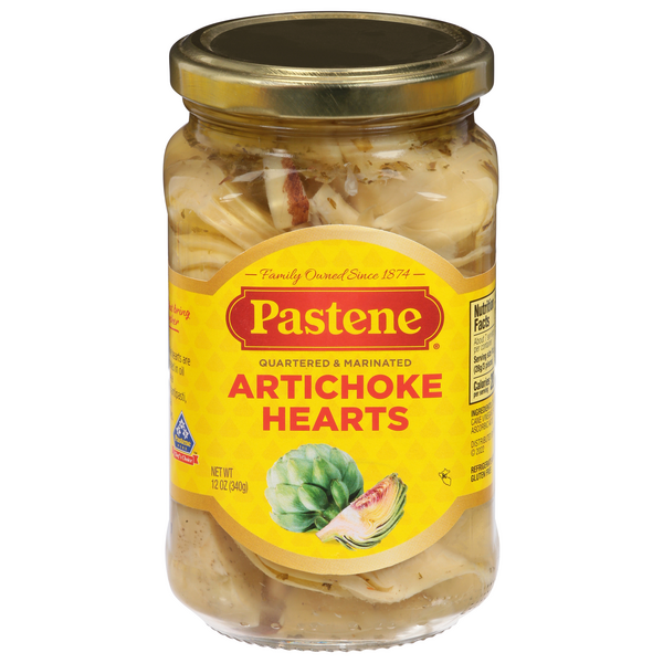 Pastene Quartered & Marinated Artichoke Hearts