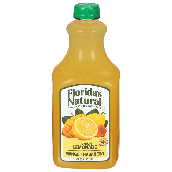 Florida's Natural Bold Blends Lemonade with Mango & Sweet Habanero