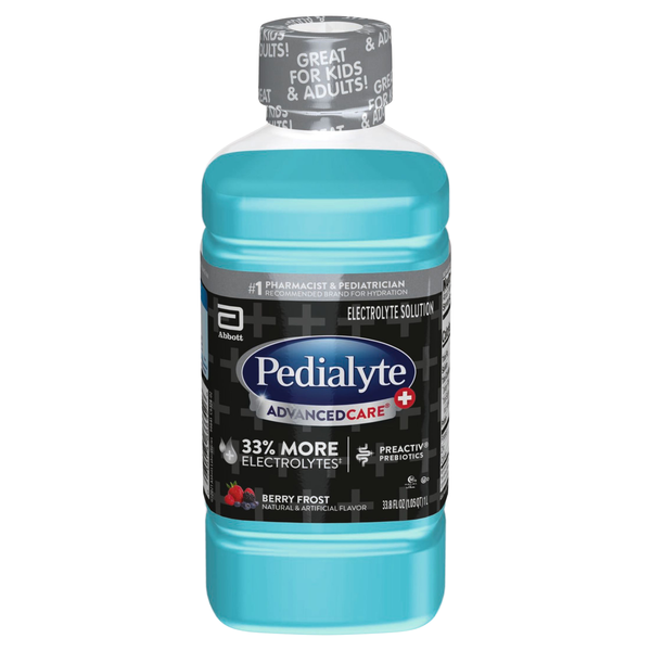 Pedialyte Advanced Care+ Berry Frost Electrolyte Solution