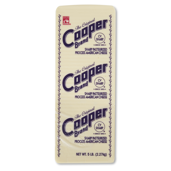 Cooper Brand Sharp American Cheese (Regular Sliced)