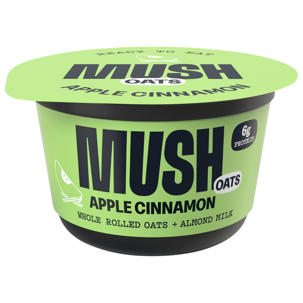 Save on MUSH Ready to Eat Oats Apple Cinnamon Dairy Free No Added Sugar