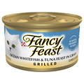 Fancy Feast Grilled Ocean Whitefish & Tuna Feast in Gravy Wet Cat Food