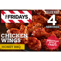TGI Fridays Honey BBQ Chicken Wings Value Size Frozen