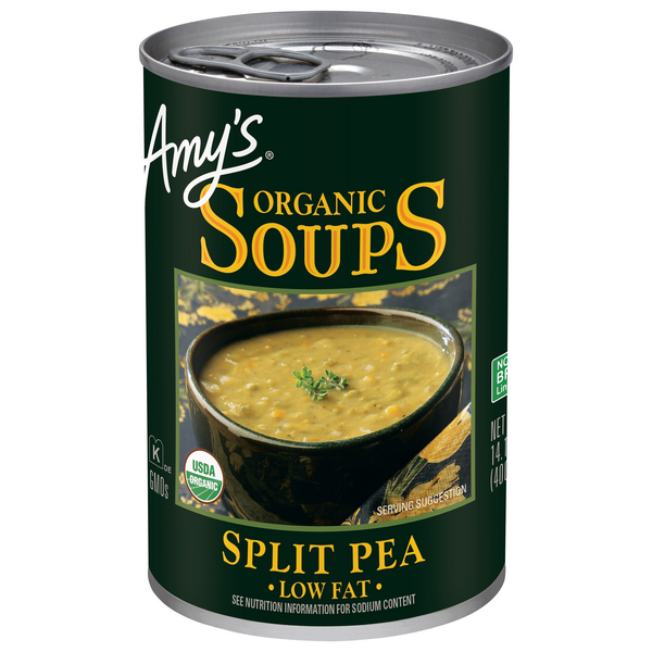 Amy's Organic Low Fat Split Pea Soup