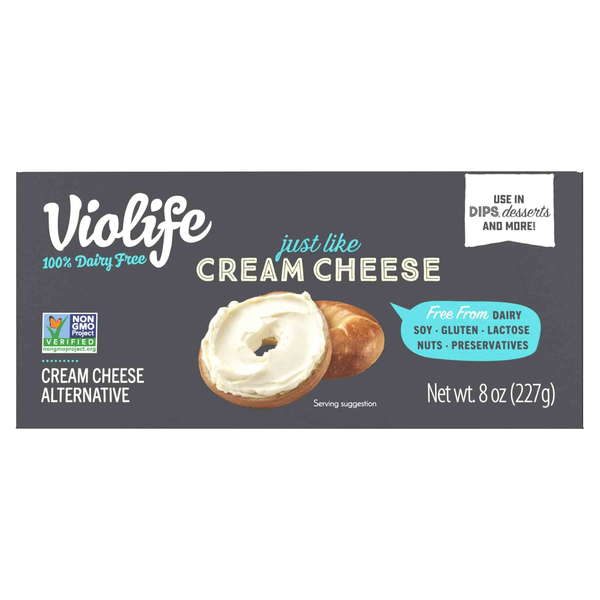 Violife Dairy Free Vegan Just Like Cream Cheese Alternative