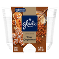 Glade Cozy Gingerbread 3-Wick Candle