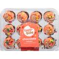two-bite Fall Chocolate Mini Cupcakes - 12 ct