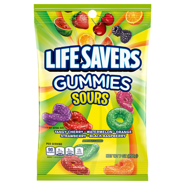 Life Savers Sours Gummies Candy