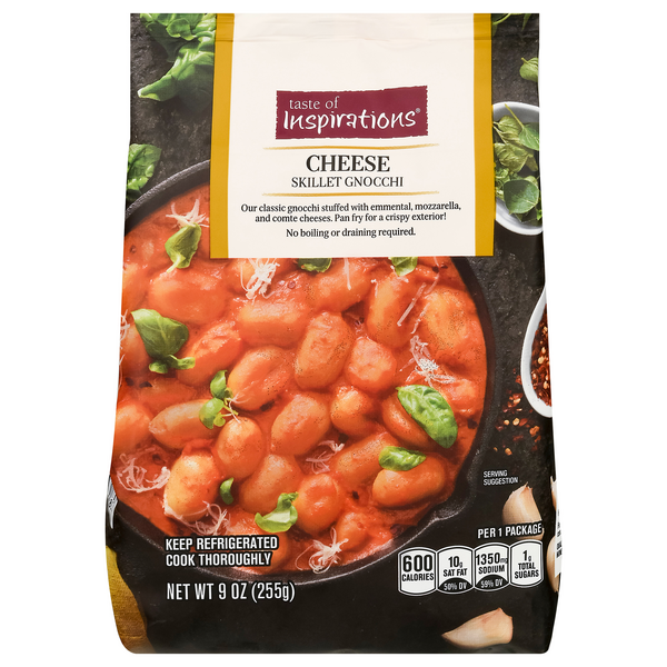 Taste of Inspirations Cheese Skillet Gnocchi Skillet Meal