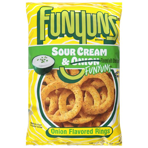 Funyuns Sour Cream & Onion Flavored Rings