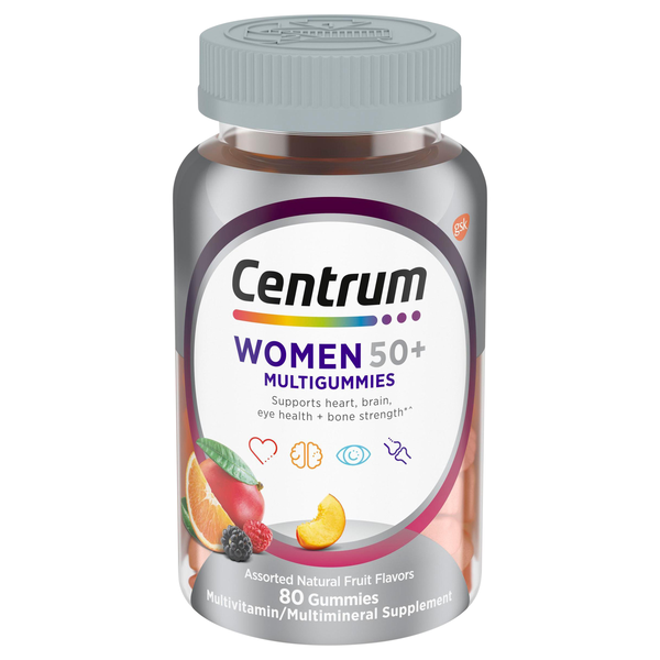 Centrum Women 50+ Assorted Fruit Flavors Multigummies