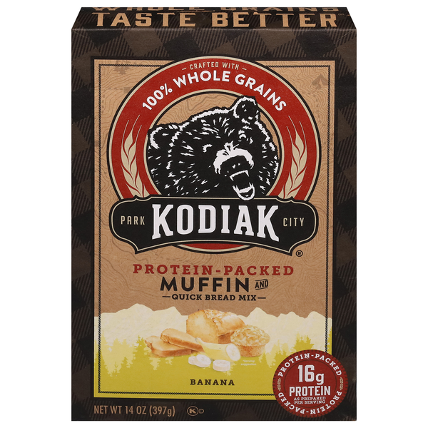 Save on Kodiak ProteinPacked Banana Muffin & Quick Bread Mix Order