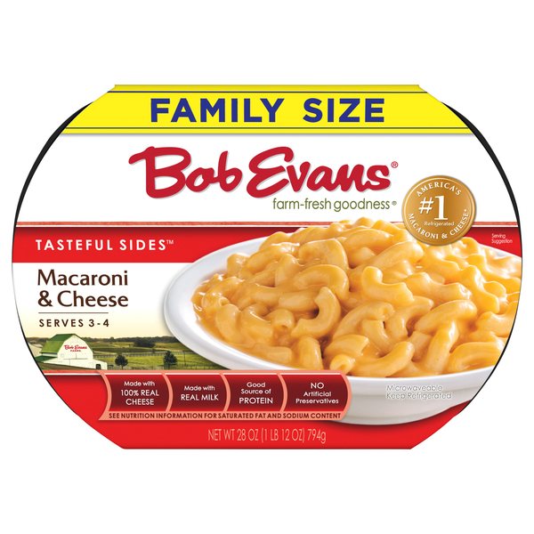 Bob Evans Tasteful Sides Macaroni & Cheese Family Size