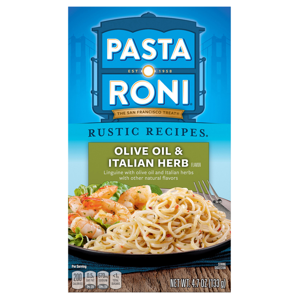 Pasta Roni Rustic Recipes Olive Oil & Italian Herb