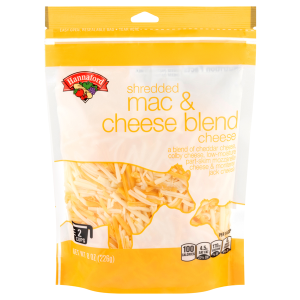 Hannaford Shredded Mac & Cheese Blend